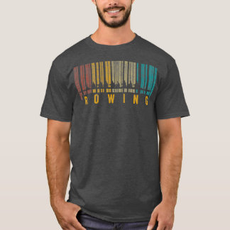 T-shirt Rowing Vintage Retro 70S Rowers Team Gift For