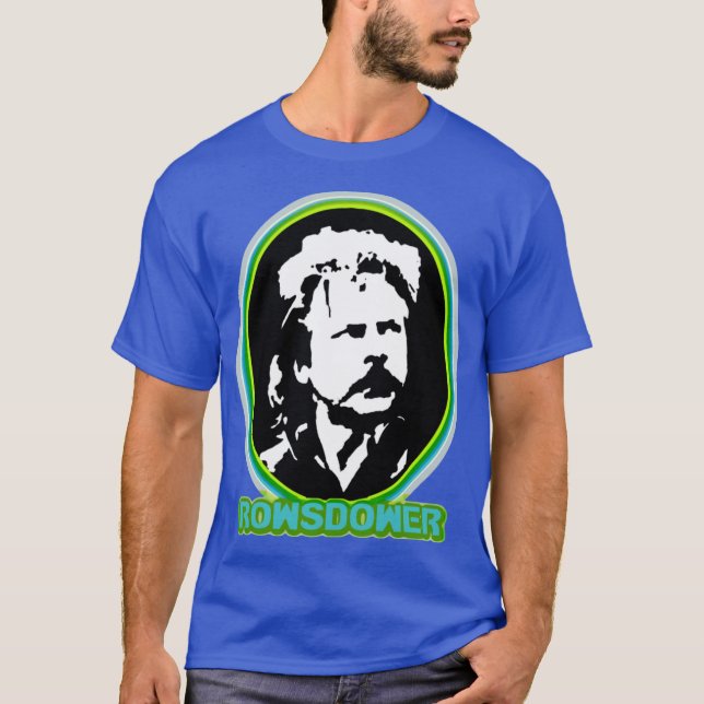 T-shirt Rowsdower white version (Devant)