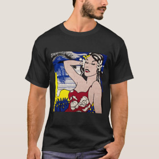 T-shirt Roy Lichtenstein - Pop art1