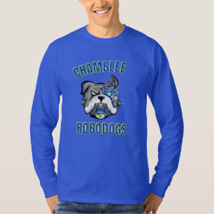 T-shirt Royal Bleu à manches longues