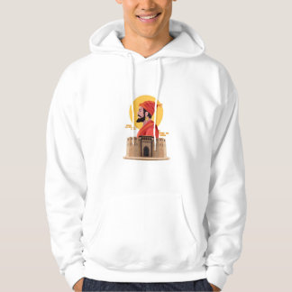 T-Shirt,Royal Essence: Chhatrapati Shivaji Maharaj Hoodie