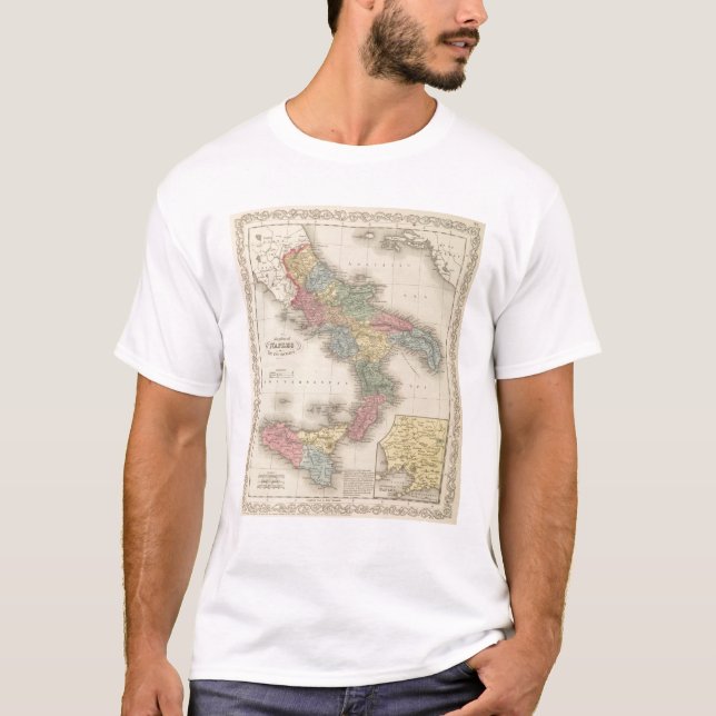T-shirt Royaume de Naples ou des deux Sicilies (Devant)