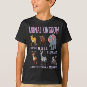 T-shirt Royaume des animaux