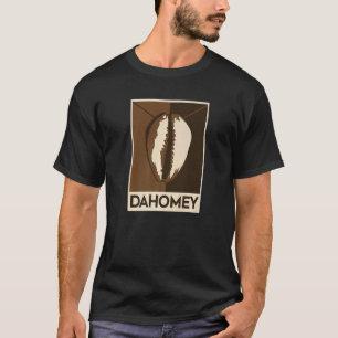 T-shirt Royaume du Dahomey Bénin Vaudou Coquillage
