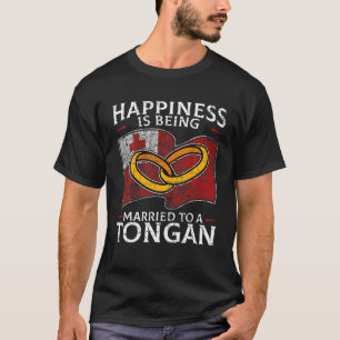 T-shirt Royaume Mariage Tongan Des Tonga Racines Du Patrim