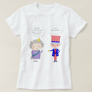 T-shirt Royaume-Uni : Pire que le Brexit ? États-Unis : Te