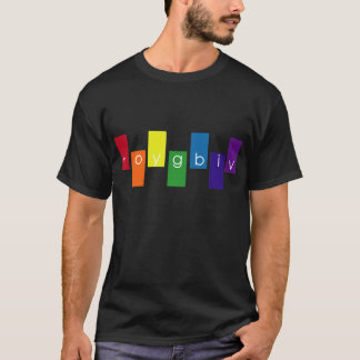 T-shirt roygbiv