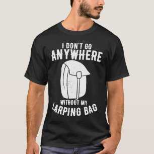T-shirt RPG Je ne pars nulle part sans mon sac de Larping