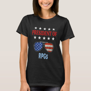 T-shirt Rpgs Accessoires Usa Drapeau Rpgs Dit