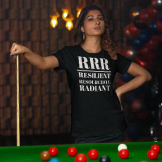 T-shirt RRR - Résistant, ingénieux, radiant