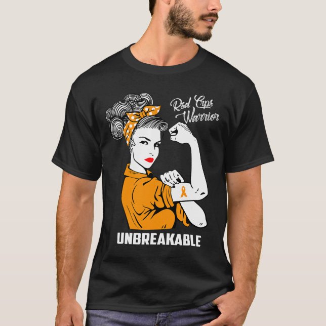T-shirt RSD CRPS Guerrier Indestructible RSD CRPS Sensibil (Devant)