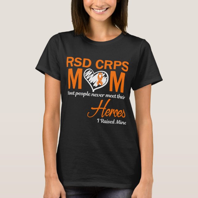 T-shirt RSD CRPS Maman J'ai levé la mienne (Devant)