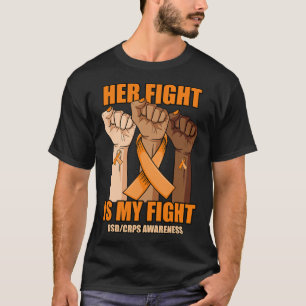 T-shirt RSD CRPS Sensibilisation Son combat est ma main de