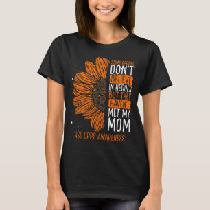T-shirt RSD RCPS Sensibilisation au ruban Maman CRPS Guerr
