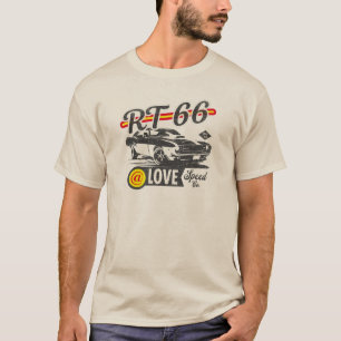 T-shirt Rt66 Love Speed Tee