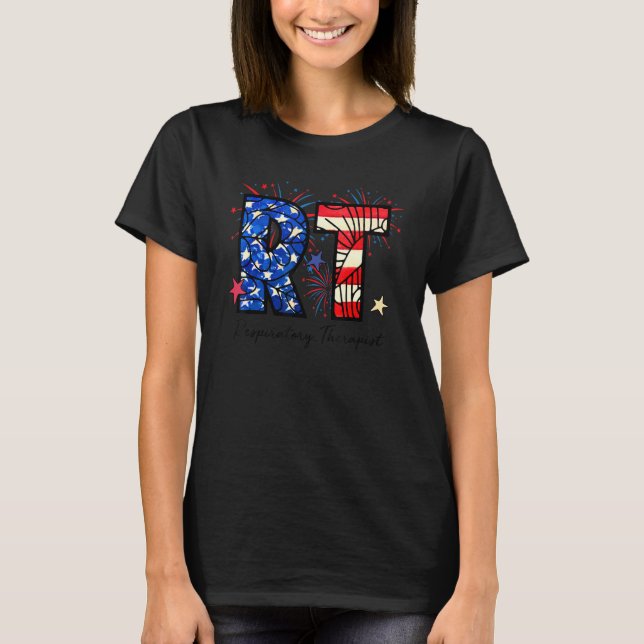 T-shirt Rt Thérapeute respiratoire Semaine de la thérapie  (Devant)