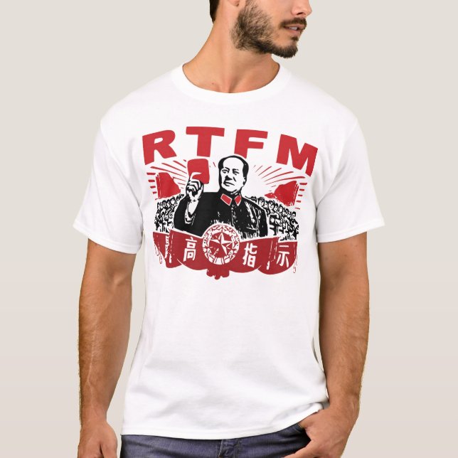 T-shirt RTFM de Mao (avant) (Devant)