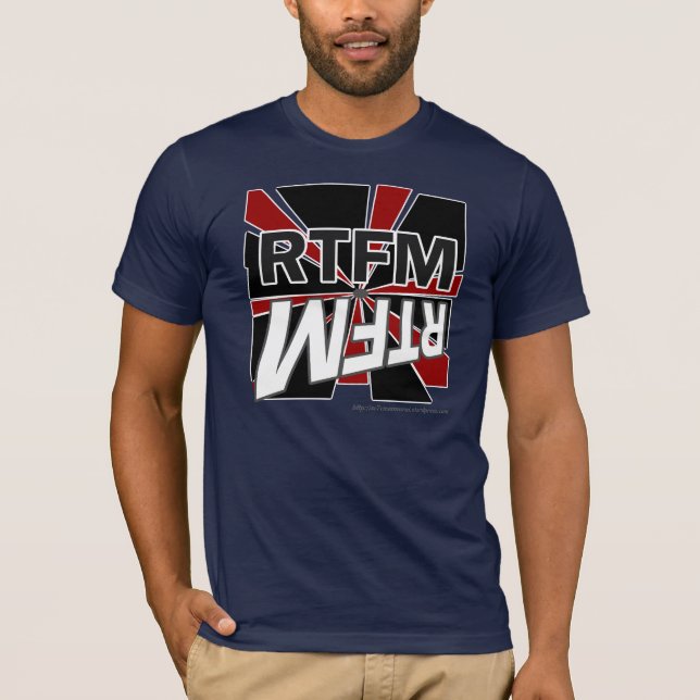 T-shirt RTFM superbe (Devant)