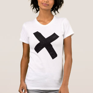 T-shirt ruban adhésif
