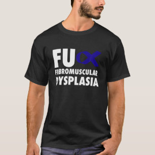 T-shirt Ruban bleu FU Fibromuscular Dysplasia - FMD