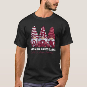 T-shirt Ruban Bourgogne Mois de Sensibilisation à l'Anémie