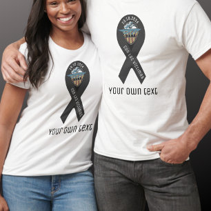 T-shirt Ruban Cinta de luto valencia dana