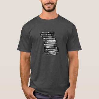 T-shirt ruban citation fille