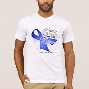 T-shirt Ruban de bigorneau de maman - cancer de l'estomac