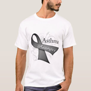 T-shirt Ruban de conscience d'asthme