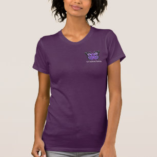 T-shirt Ruban de conscience de papillon de syndrome de