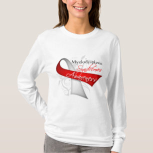 T-shirt Ruban de conscience de syndromes myélodysplasique