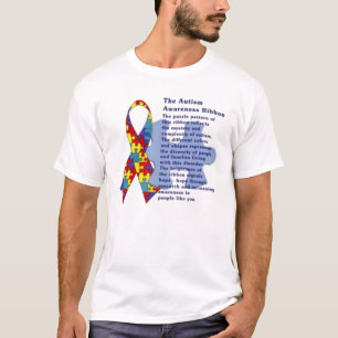 T-SHIRT RUBAN DE L'AUTISME AWARNESS
