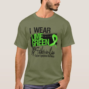 T-shirt Ruban de lymphome pour mon beau-père