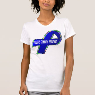 T-shirt Ruban de mauvais traitement à enfant