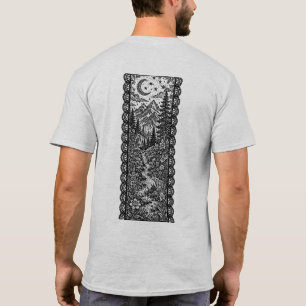 T-shirt Ruban de montagne