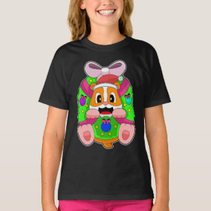 T-shirt Ruban de Noël Hamster