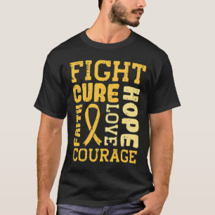 T-shirt Ruban de sensibilisation à la lutte contre le canc