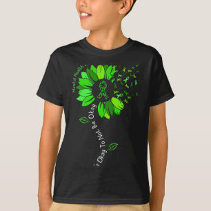 T-shirt Ruban de sensibilisation à la santé mentale Okay T