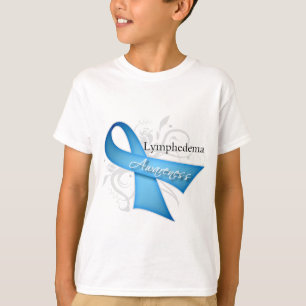 T-shirt Ruban de sensibilisation au lymphoedème