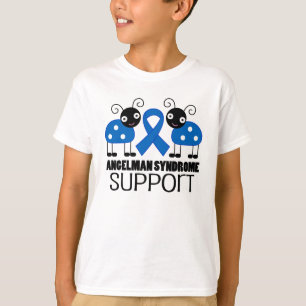 T-shirt Ruban de sensibilisation au syndrome d'Angelman