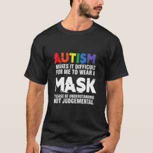 T-shirt Ruban de sensibilisation autistique de tolérance d