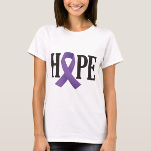 T-shirt Ruban d'espoir violet