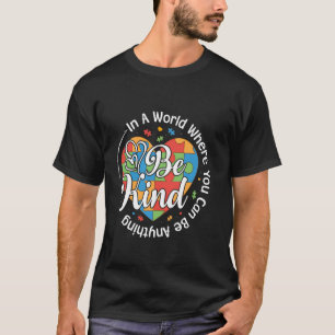 T-shirt Ruban du Mois de la sensibilisation à l'autisme Cœ