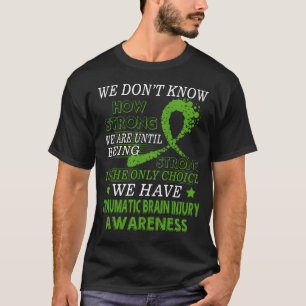 T-shirt Ruban fort de conscience de vert de conscience de