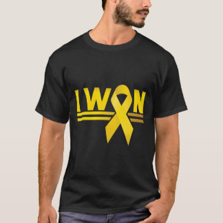 T-shirt Ruban gagné pour le cancer de l'enfant