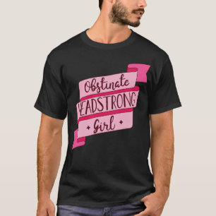 T-shirt Ruban II de la citation de fierté et de préjudice