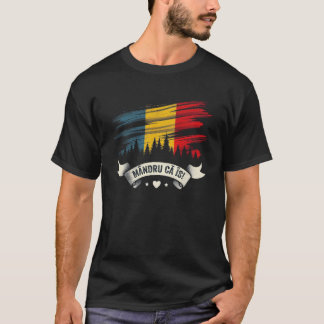 T-shirt Ruban roman de Mandru ca-s