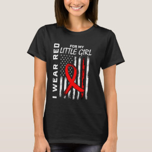 T-shirt Ruban Rouge Maladie Cardiaque Sensibilisation Drap