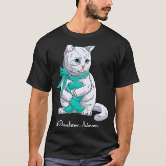 T-shirt Ruban sarcelle Mois de la sensibilisation à la dys