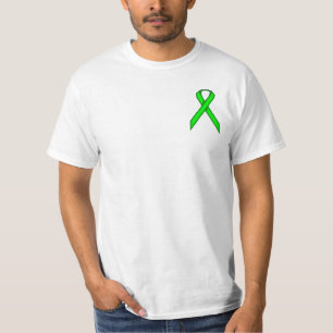 T-shirt Ruban standard vert cime